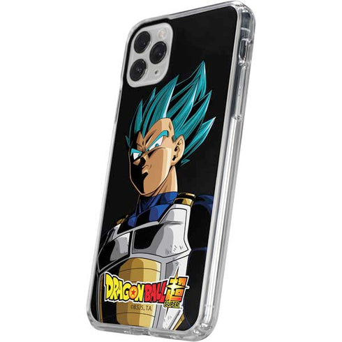Dragon Ball Super Vegeta iPhone 11 Pro Clear Case