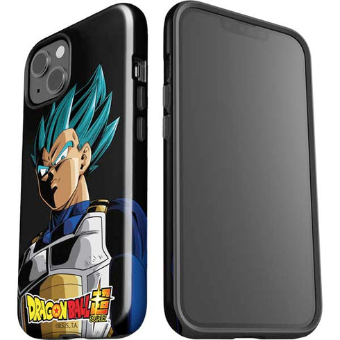 Dragon Ball Super Vegeta iPhone 15 Plus Impact Case