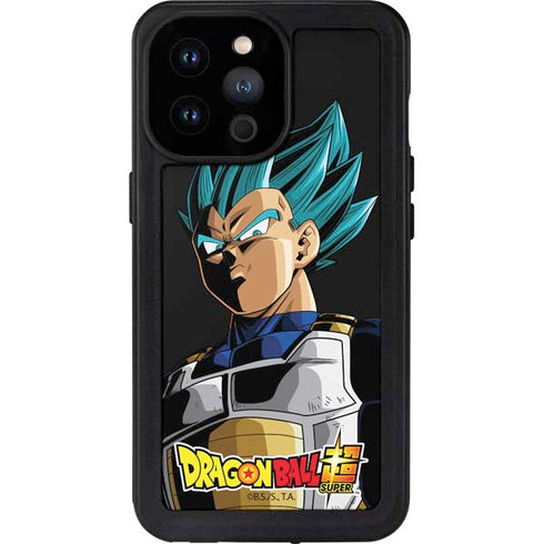 Dragon Ball Super Vegeta iPhone 14 Pro Max Waterproof Case