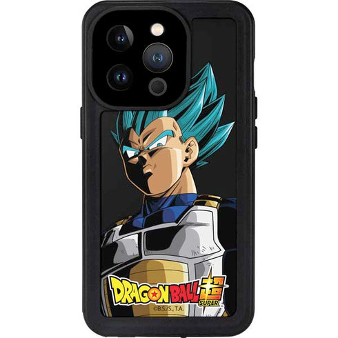 Dragon Ball Super Vegeta iPhone 14 Pro Waterproof Case