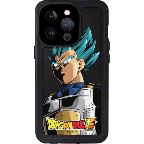 Dragon Ball Super Vegeta iPhone 15 Pro Waterproof Case