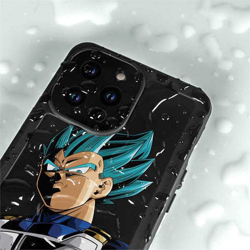 Dragon Ball Super Vegeta iPhone 15 Pro Waterproof Case