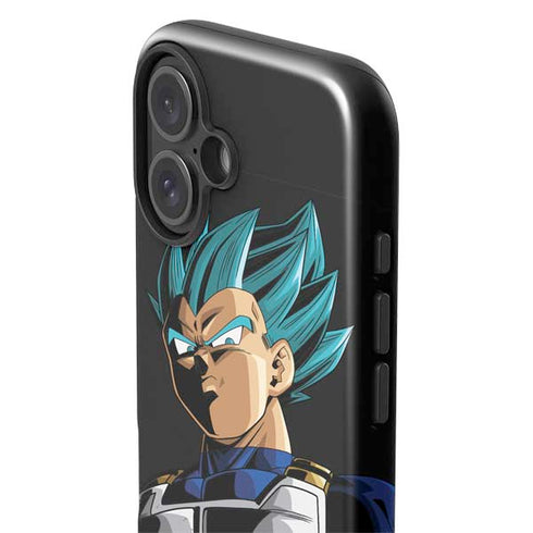 Dragon Ball Super Vegeta iPhone 16 Plus Impact Case