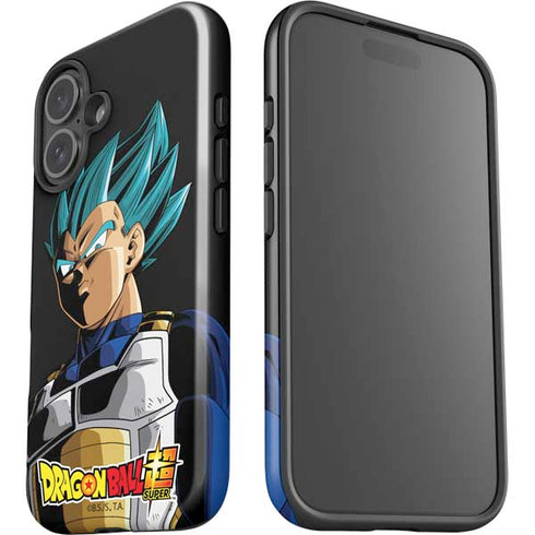 Dragon Ball Super Vegeta iPhone 16 Plus Impact Case
