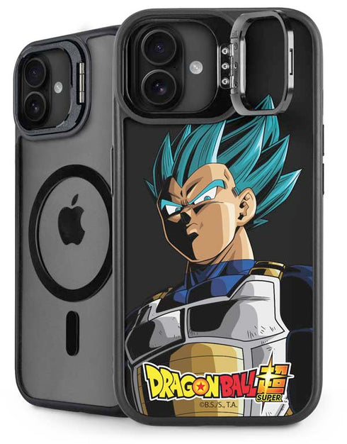 Dragon Ball Super Vegeta iPhone 16 Plus Kickstand Case
