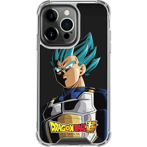 Dragon Ball Super Vegeta iPhone 16 Pro Max Clear Case