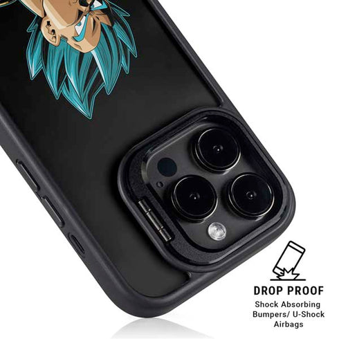 Dragon Ball Super Vegeta iPhone 16 Pro Max Kickstand Case