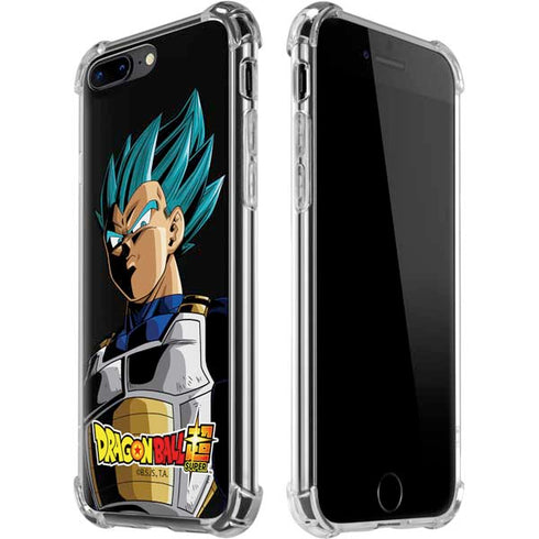 Dragon Ball Super Vegeta iPhone 7/8 Plus Clear Case