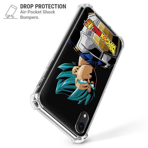 Dragon Ball Super Vegeta iPhone XR Clear Case