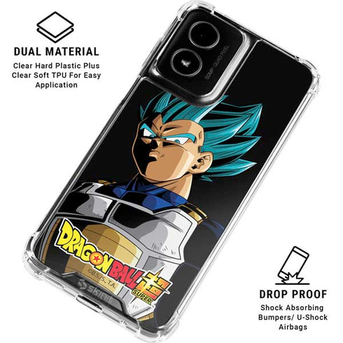Dragon Ball Super Vegeta Moto G Power 5G (2024) Clear Case