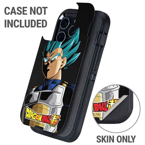 Dragon Ball Super Vegeta Otterbox Defender iPhone Skin