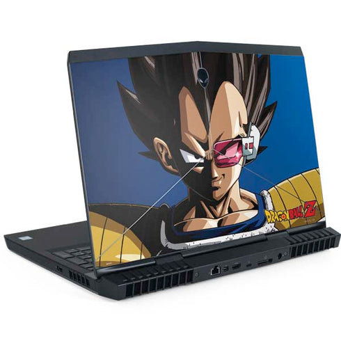 Dragon Ball Z Vegeta Portrait Dell Alienware Skin