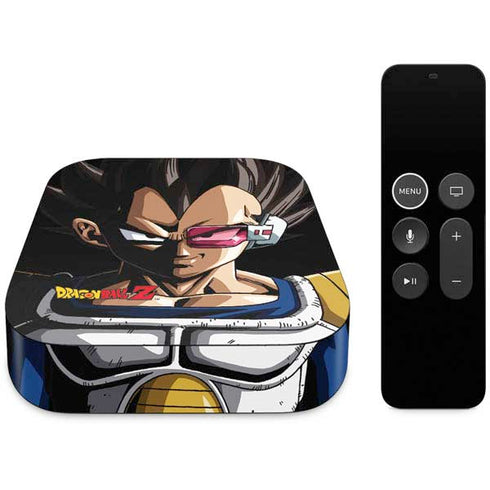 Dragon Ball Z Vegeta Portrait Apple TV Skin