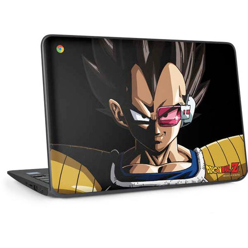 Dragon Ball Z Vegeta Portrait HP Chromebook Skin