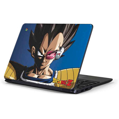 Dragon Ball Z Vegeta Portrait Samsung Chromebook Skin