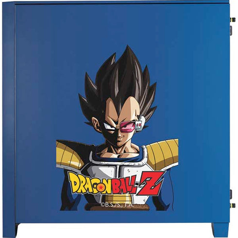 Dragon Ball Z Vegeta Portrait Corsair 4000D Tempered Glass Mid-Tower ATX Case Skin