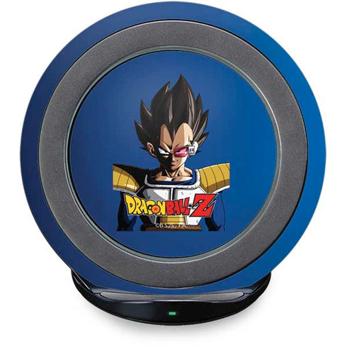 Dragon Ball Z Vegeta Portrait Fast Charge Wireless Charging Stand Skin