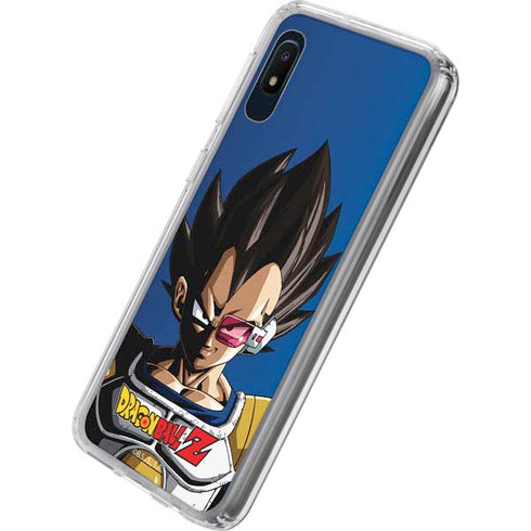 Dragon Ball Z Vegeta Portrait Galaxy A10e Clear Case