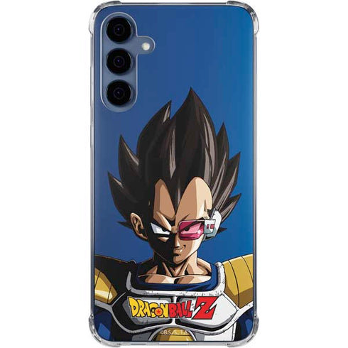 Dragon Ball Z Vegeta Portrait Galaxy A35 5G Clear Case