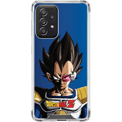 Dragon Ball Z Vegeta Portrait Galaxy A52 5G Clear Case
