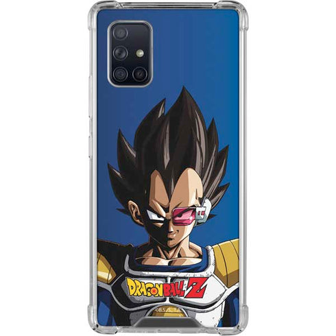 Dragon Ball Z Vegeta Portrait Galaxy A71 5G Clear Case