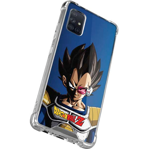 Dragon Ball Z Vegeta Portrait Galaxy A71 5G Clear Case