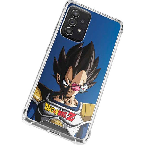Dragon Ball Z Vegeta Portrait Galaxy A72 5G Clear Case