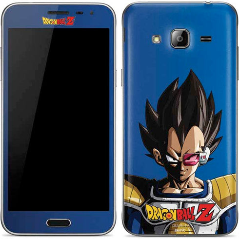 Dragon Ball Z Vegeta Portrait Galaxy J3 Skin