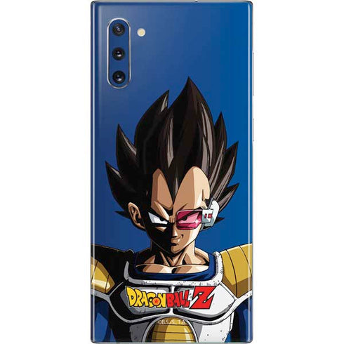 Dragon Ball Z Vegeta Portrait Galaxy Note 10 Skin