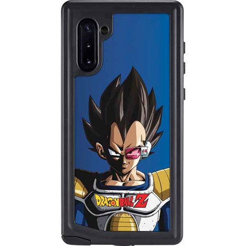 Dragon Ball Z Vegeta Portrait Galaxy Note 10 Waterproof Case