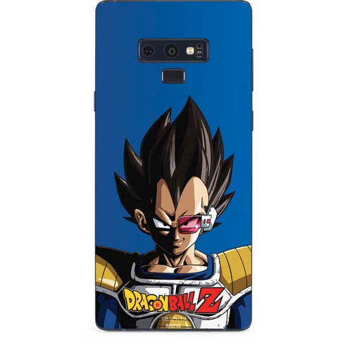 Dragon Ball Z Vegeta Portrait Galaxy Note 9 Skin