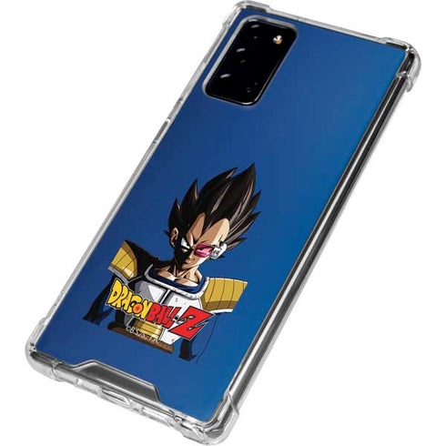 Dragon Ball Z Vegeta Portrait Galaxy Note20 5G Clear Case