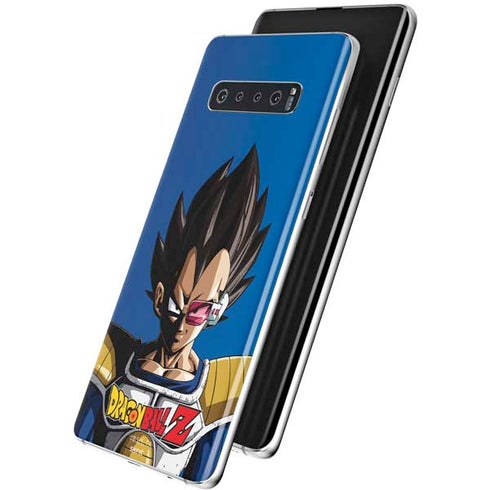 Dragon Ball Z Vegeta Portrait Galaxy S10 Skin