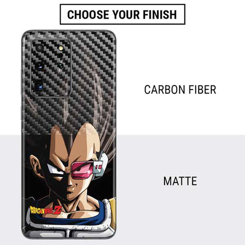 Dragon Ball Z Vegeta Portrait Galaxy S20 Ultra 5G Skin