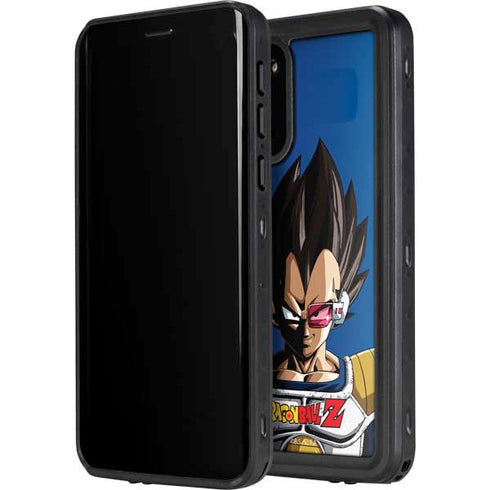 Dragon Ball Z Vegeta Portrait Galaxy S20 Waterproof Case