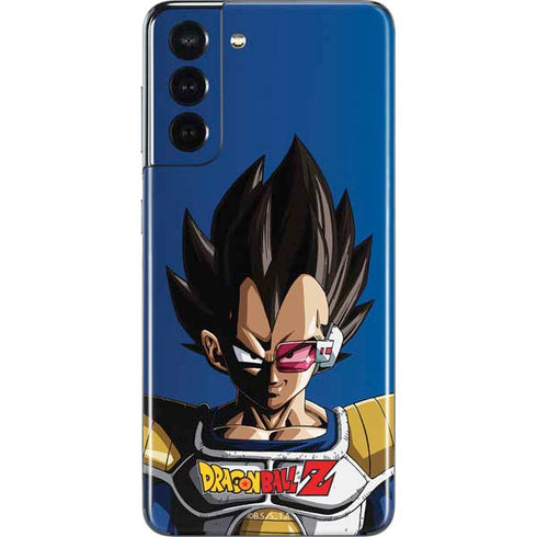 Dragon Ball Z Vegeta Portrait Galaxy S21 5G Skin
