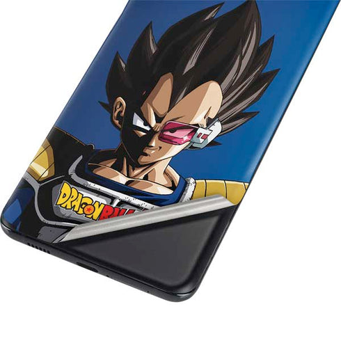 Dragon Ball Z Vegeta Portrait Galaxy S21 5G Skin