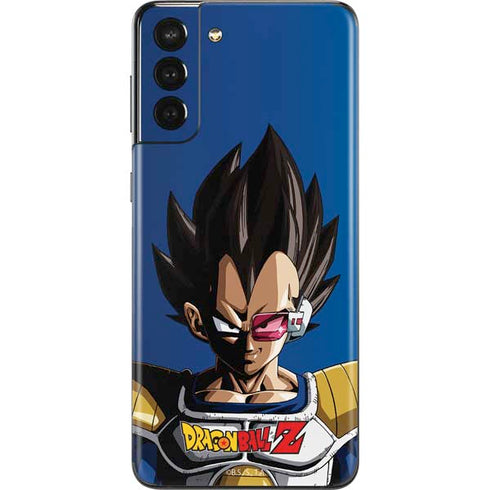 Dragon Ball Z Vegeta Portrait Galaxy S21 Plus 5G Skin