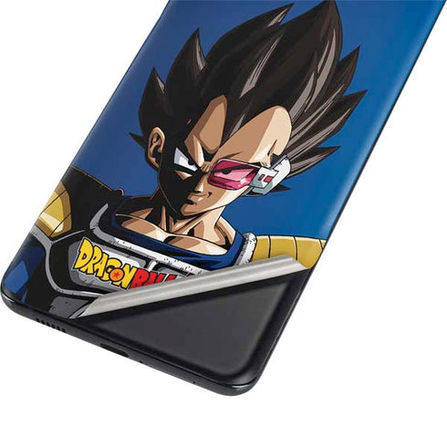 Dragon Ball Z Vegeta Portrait Galaxy S21 Plus 5G Skin