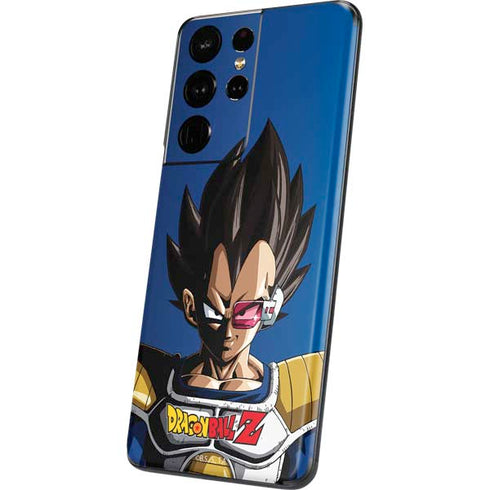 Dragon Ball Z Vegeta Portrait Galaxy S21 Ultra 5G Skin