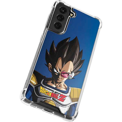 Dragon Ball Z Vegeta Portrait Galaxy S22 Plus Clear Case