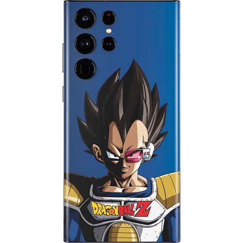 Dragon Ball Z Vegeta Portrait Galaxy S22 Ultra Skin