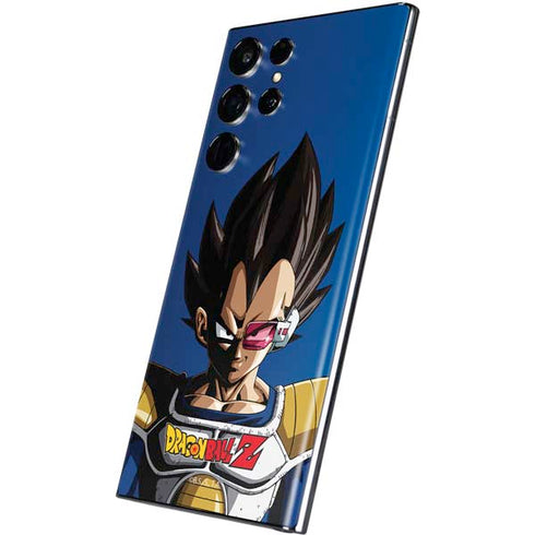 Dragon Ball Z Vegeta Portrait Galaxy S22 Ultra Skin