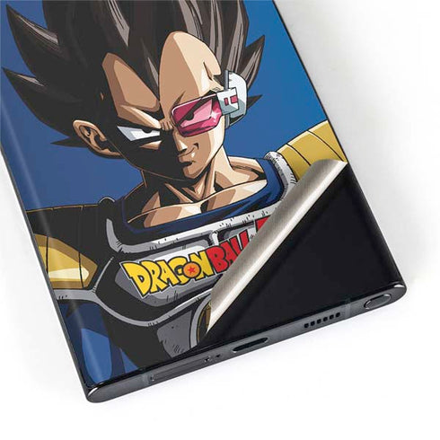 Dragon Ball Z Vegeta Portrait Galaxy S22 Ultra Skin