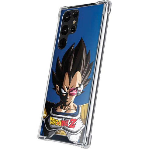 Dragon Ball Z Vegeta Portrait Galaxy S23 Ultra Clear Case