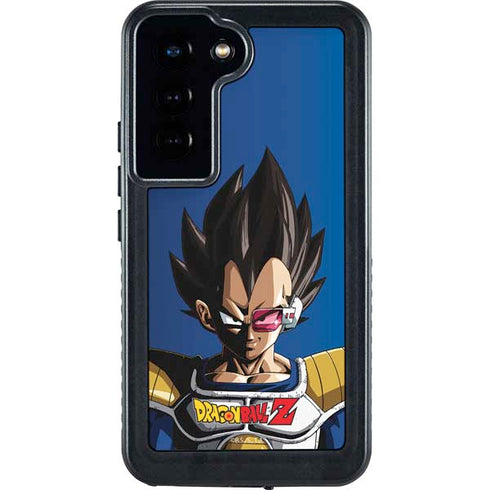 Dragon Ball Z Vegeta Portrait Galaxy S23 Waterproof Case