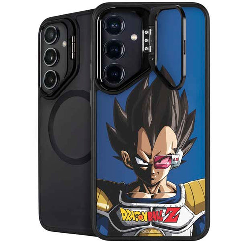 Dragon Ball Z Vegeta Portrait Galaxy S25 Kickstand Case