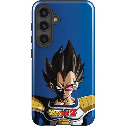 Dragon Ball Z Vegeta Portrait Galaxy S25 Plus Impact Case