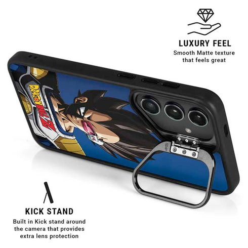 Dragon Ball Z Vegeta Portrait Galaxy S25 Plus Kickstand Case