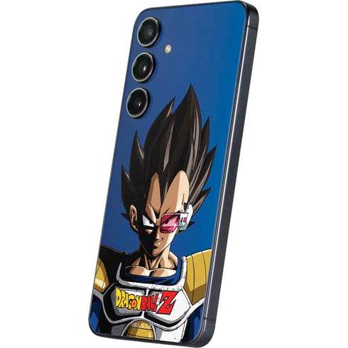 Dragon Ball Z Vegeta Portrait Galaxy S25 Plus Skin